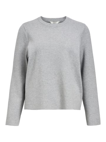 Object Strickpullover in Light Grey Melange 1