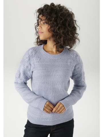Aniston CASUAL Strickpullover in flieder