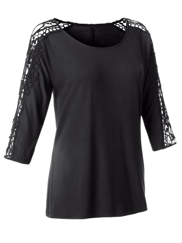 WITT WEIDEN Shirt in schwarz