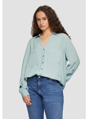 QS Bluse in 7217_salbeigrün