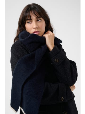 Kaffe Tuch KAsuli in Midtnight Marine/Chalk Stripe