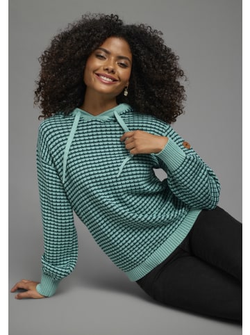 Kangaroos Strickpullover in petrol