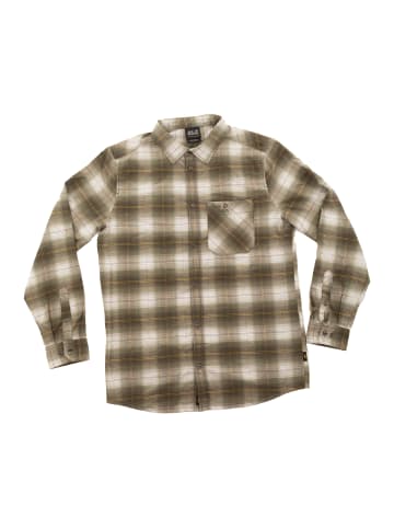 Jack Wolfskin Hemd Light Valley Shirt Pine Herren Hemd in Braun