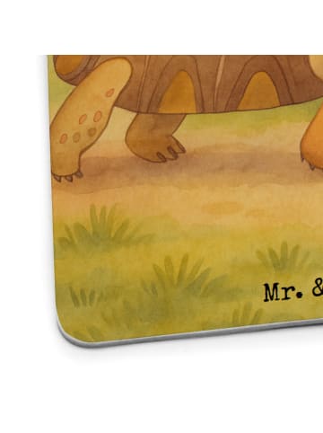 Mr. & Mrs. Panda Bierfilzl Schildkröte MHerzieren Design mit Sp... in Weiß