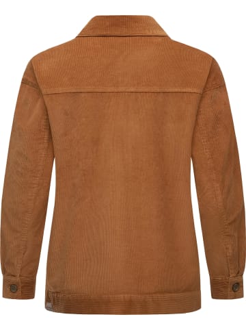 ragwear Cordjacke Ennea in Brown Sugar