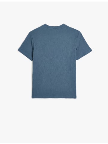 KOTON TSHIRT SS BSC in Blau