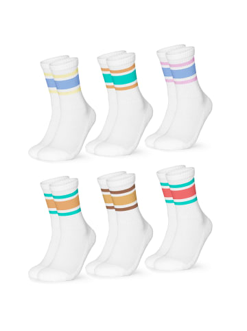 Occulto 6er Pack Tennissocken Steffi in MIx