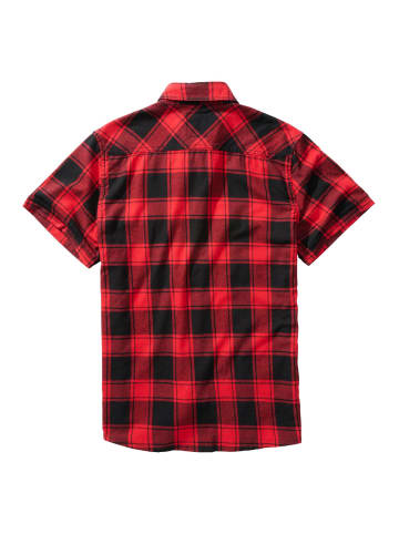 Brandit Hemden in red/black