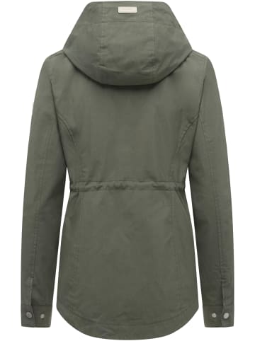 ragwear Parka Dankira in Dark Olive