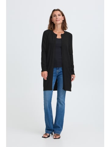 PULZ Jeans Strickjacke PZSARA Regular fit in Black