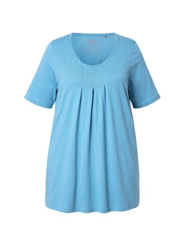 Ulla Popken Shirt in helles petrol