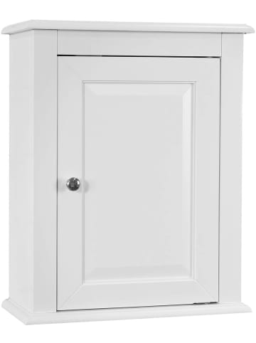 SoBuy Hängeschrank in Weiß - (B)40 x (H)49 x (T)18cm