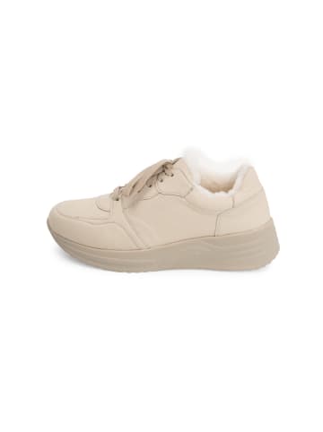 VITAFORM Hirschleder Sneaker in beige