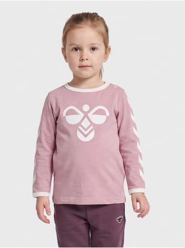 Hummel T-Shirt Hmlflipper Kinder in WOODROSE
