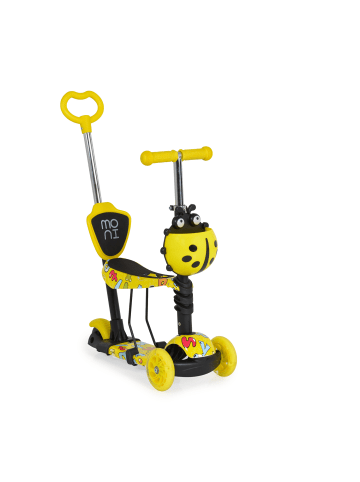 Moni Kinderroller Lollipop 3 in 1 in gelb