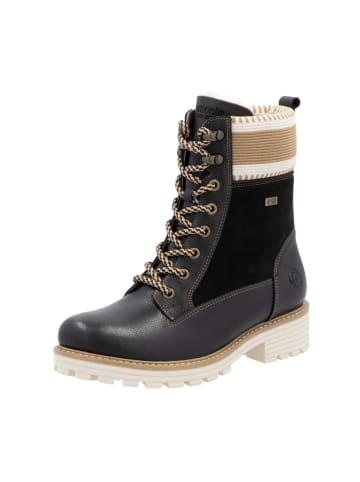 remonte Schnürboots in Schwarz