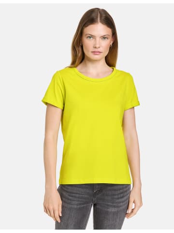 TAIFUN T-Shirt Kurzarm Rundhals in Vibrant Lime