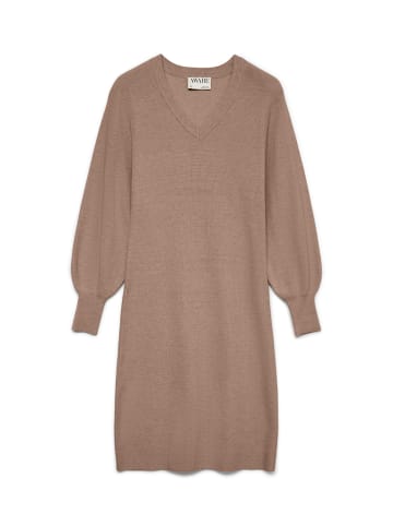 Vero Moda Strickkleid in Mocha Meringue