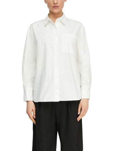 comma Hemdbluse in weiß