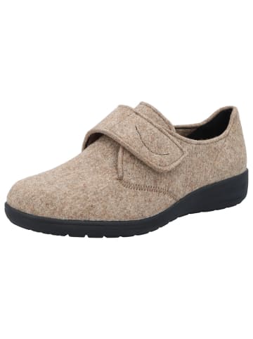 Solidus Hausschuh in beige