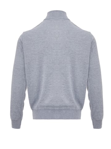 NALLY Damen Cardigan in Grau Melange