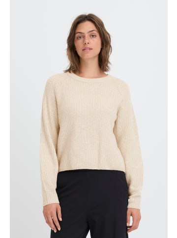 Oxmo Strickpullover OXFansi in Natur