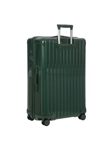 BRIC`s Positano 4 Rollen Trolley 78 cm mit Dehnfalte in smaragdgruen