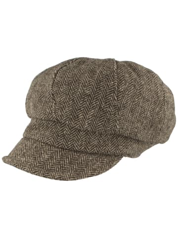 BREITER Ballonmütze in schwarz