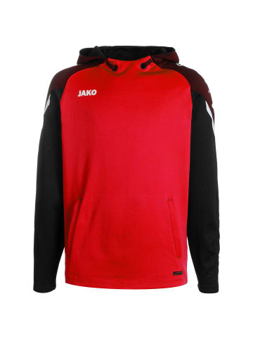 Jako Trainingskapuzenpullover Performance in rot / schwarz