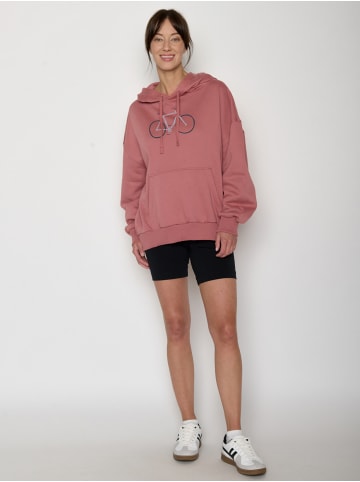 GreenBomb Mello Bike Handdrawn in Dark Rose