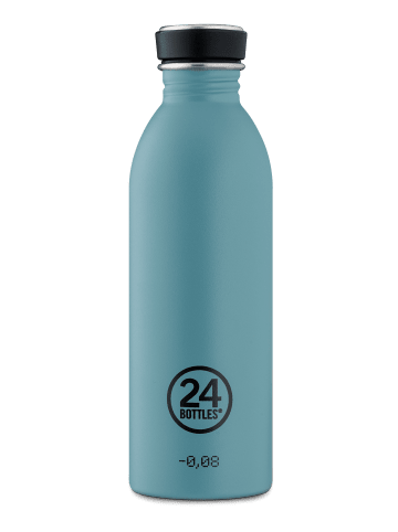 24Bottles Edelstahl Trinkflasche Urban Bottle Powder Blue 0,5 l in blau
