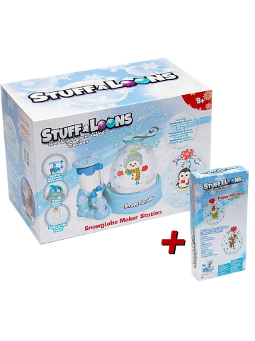 BOTI STUFFALOONS - Schneekugel Ballon Station + Refill Pack in mehrfarbig