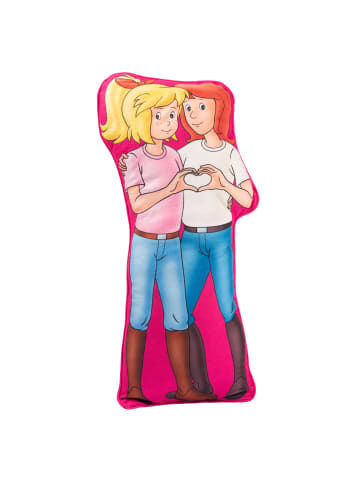 United Labels Bibi und Tina Kissen - BFF Best friends forever  50 x 20 cm in Mehrfarbig