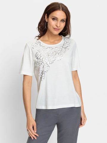 WITT WEIDEN Kurzarmshirt in weiß