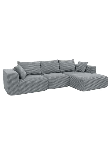MCW Sofa-Garnitur P20 Liegefläche rechts, Hellgrau