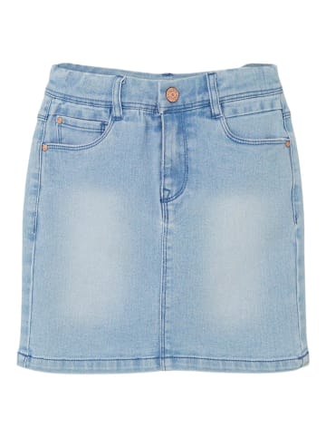 name it Jeansrock in light blue denim