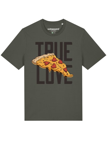 wat? Apparel T-Shirt True Love in Khaki