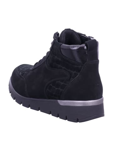 WALDLÄUFER Komfort Stiefeletten in Schwarz