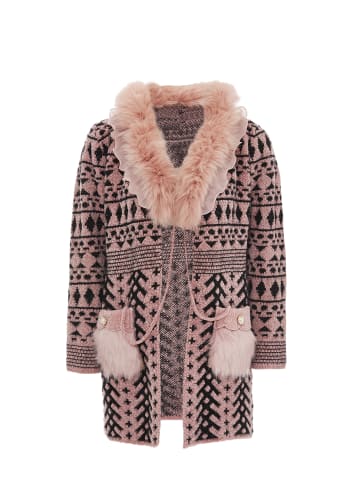 faina Damen Strickjacke in Pink