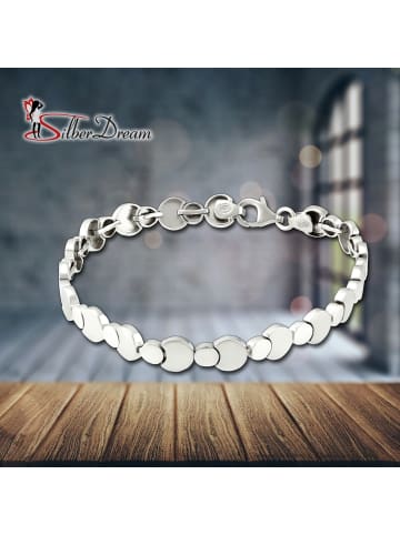 SilberDream 925 Sterling Silber Damen SilberDream Armbänder Circles ca. 19cm