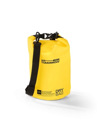 Where Tomorrow wasserdichte Tasche PVC dry bag - Style 01 - 5L - gelb