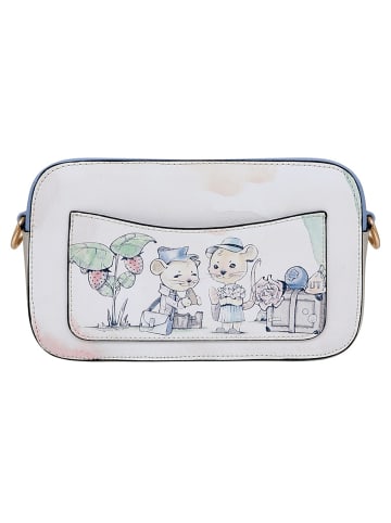 Mono Abendtasche - Mice Society in Weiß