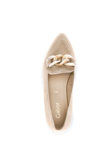 Gabor Fashion Eleganter Ballerina in beige