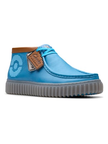 Clarks Schnürschuhe Torhill Explore in 0007A Blue Leather