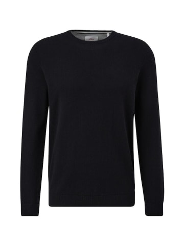 S.OLIVER RED LABEL Pullover in Schwarz