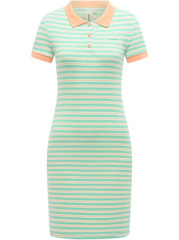 ragwear A-Linien-Kleid Colaro Stripes Dress YOUMODO in Lagoon Green