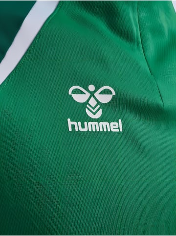 Hummel Trainingsjacke "Lead 2.0 Half Zip" in Grün