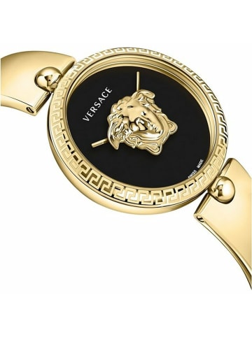 Versace Analoguhr für Damen in schwarz