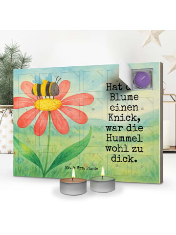 Mr. & Mrs. Panda Duftkerzen Adventskalender Hummel Blume Design ... in Weiß