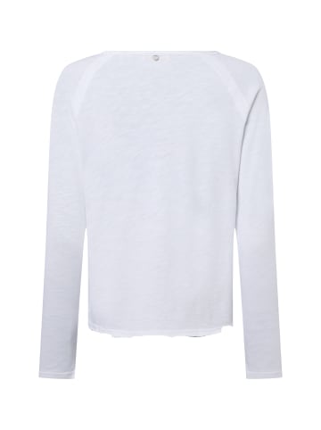 Rich & Royal Langarmshirt in weiß